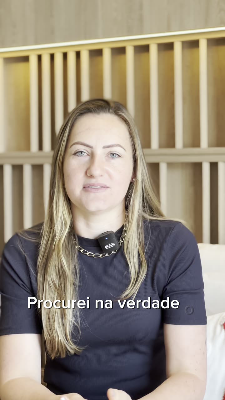 Depoimento de paciente da OTA Odontologia