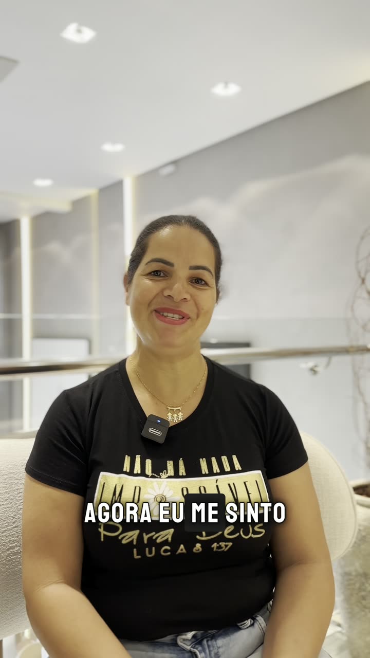 Depoimento de paciente da OTA Odontologia em Medianeira